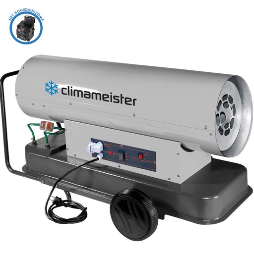 Climameister DM 50 PX dieselheater, direct gestookt, 50 kW