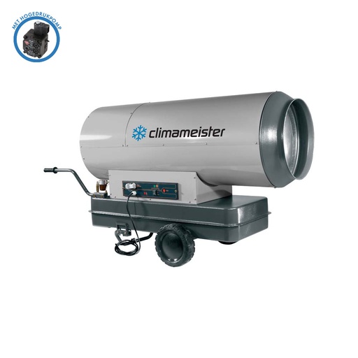 Climameister DM 80 P dieselheater, direct gestookt, 80 kW