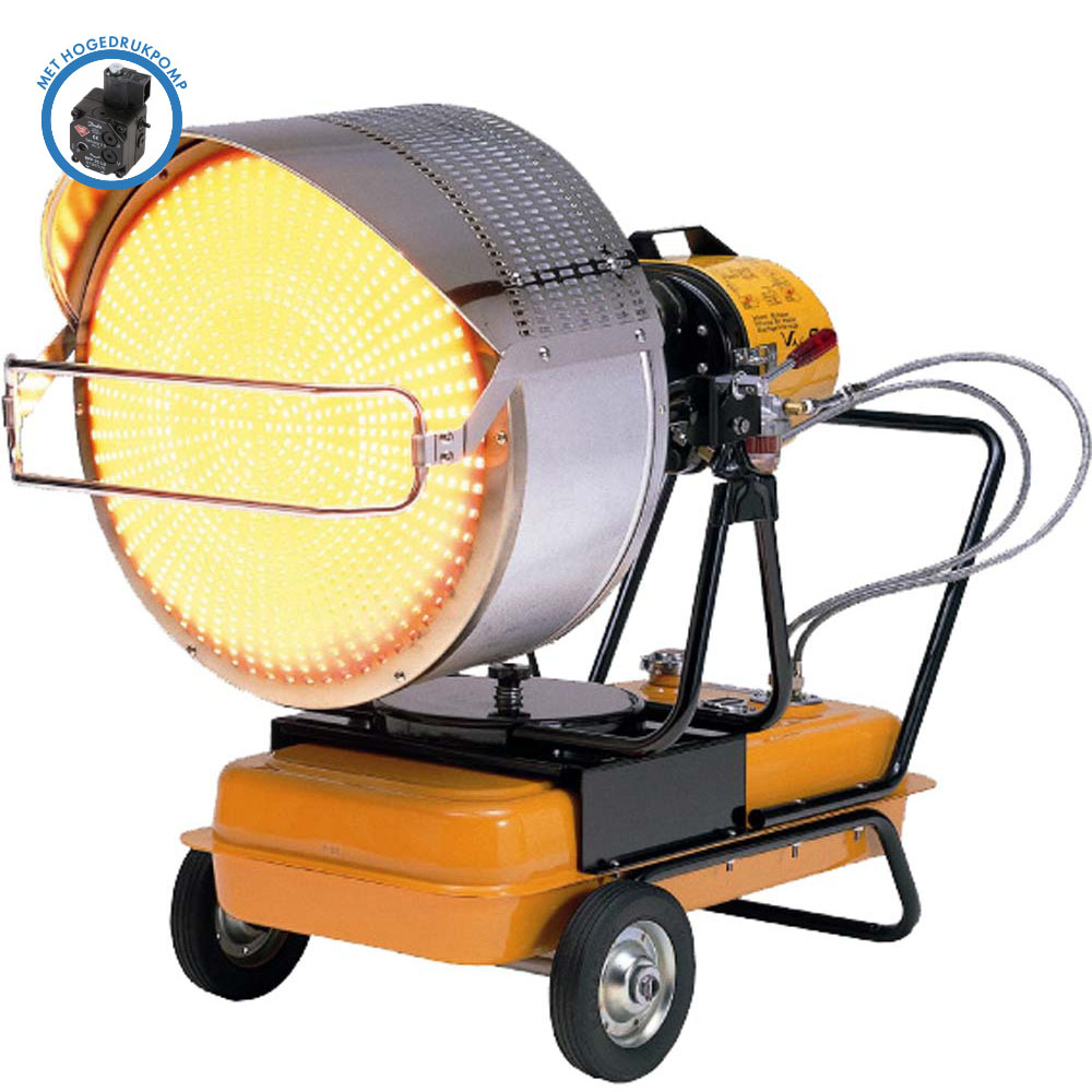 Climameister VAL 6 infrarood dieselheater, 40 kW