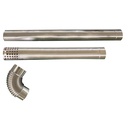 Climameister uitlaatkit voor SH 13, 16, 20 en 29, RVS, 1.900 mm