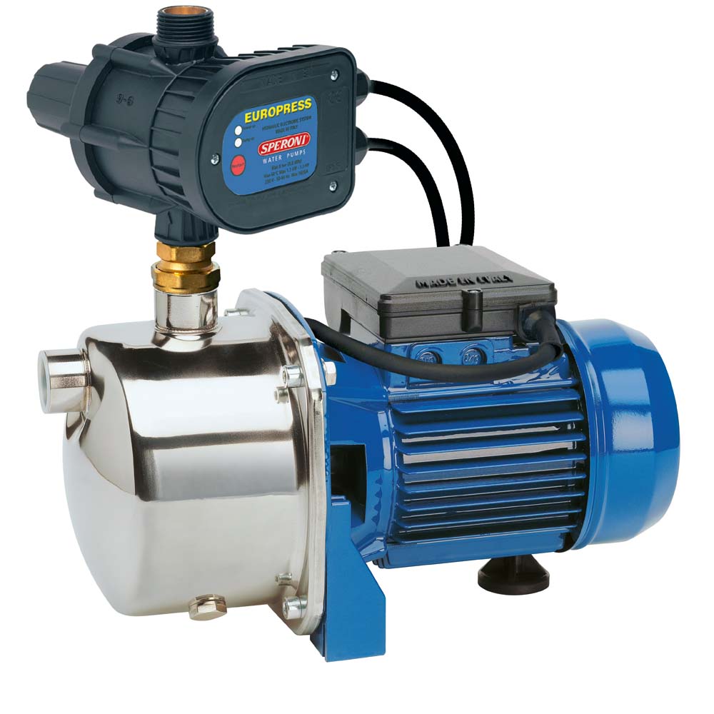 Contimac CAM 88 zelfaanzuigende pomp met press control, 230 V, 50 l/min, 46 m