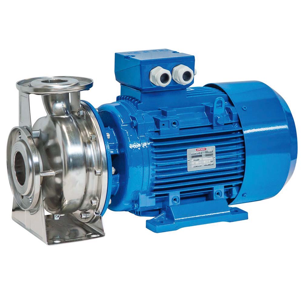 Speroni CX 65-160/15 RVS centrifugaalpomp voor landbouw en voeding, 400 V