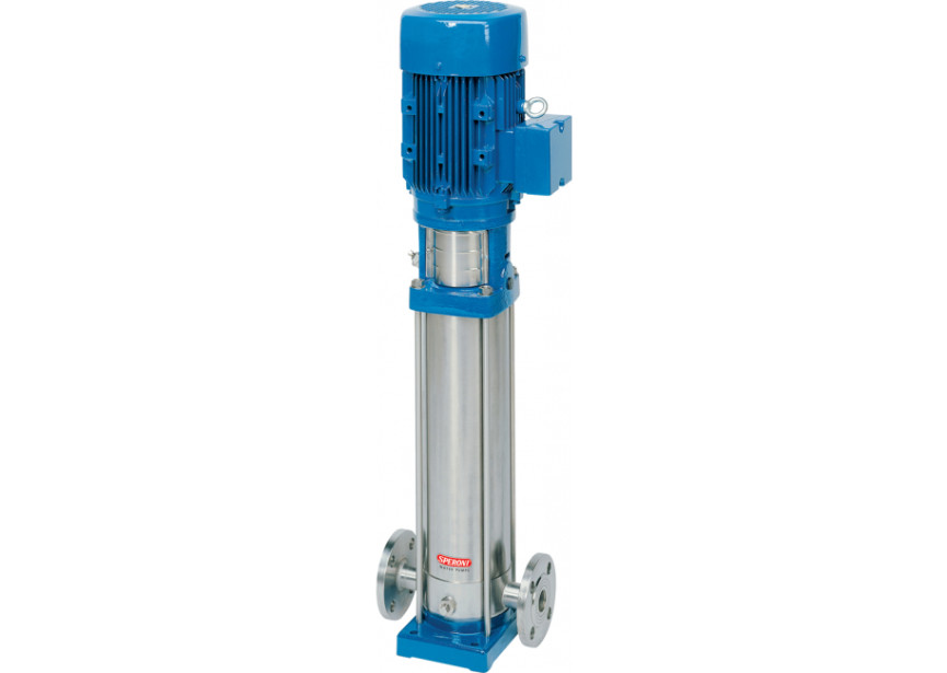 Speroni VSM 2-4 verticale meertraps centrifugaalpomp, 230 V, 0,55 kW, 58 l/min, 36 m