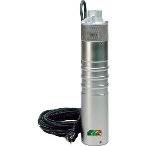 Marina SVM 100 4" bronpomp, 230 V, 50 l/min, 53 m