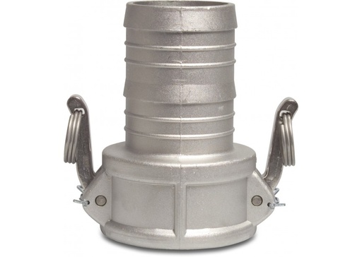 [6014051] Contimac Camlock Snelkoppeling MET Slangpilaar 1"