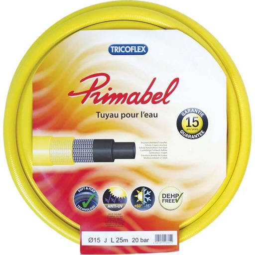 Tricoflex Primabel waterslang 1/2", 25 m