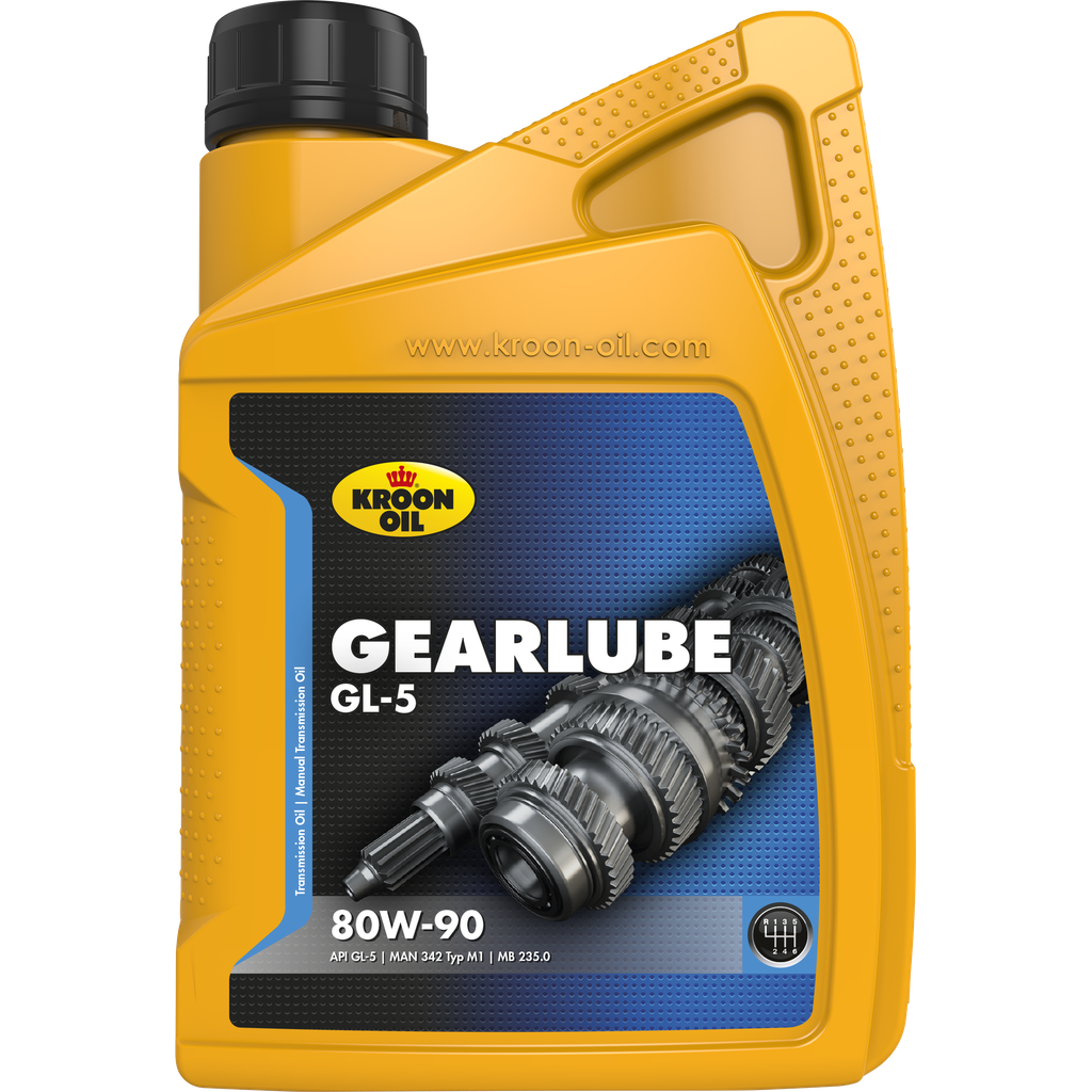 Kroon-Oil Gearlube GL-5 80W-90 | Transmissieolie | Mineraal EP - 36988