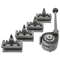 Huvema Set met 1 snelwisselbeitelhouder en 4 snelwisselhouders | SWBH SET E