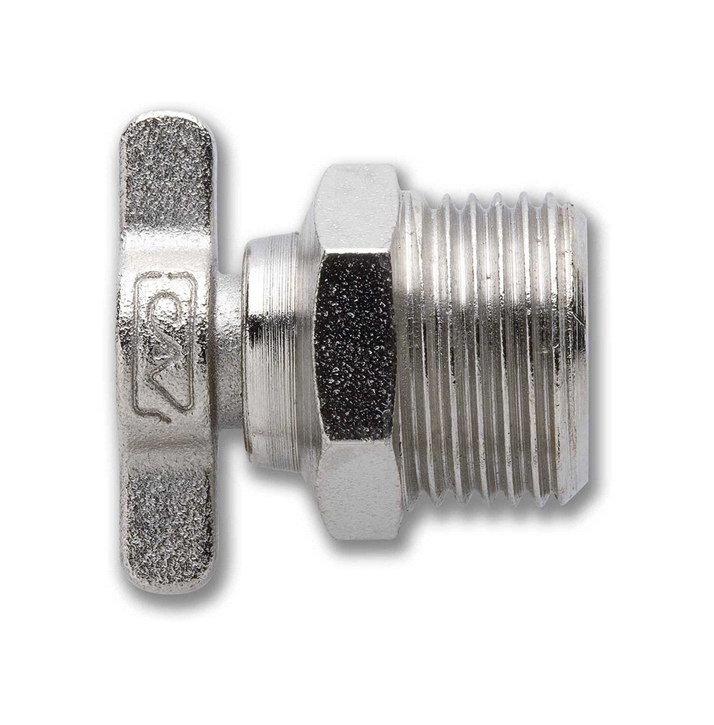 Contimac wateraflaatkraan 1/4"