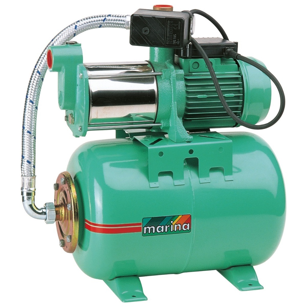 Marina RSM 5/25 hydrofoorgroep, 230 V, 1,1 kW, 90 l/min, 60 m