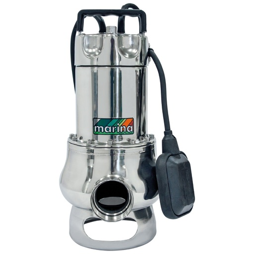 Marina SXG 1100 RVS vuilwaterpomp, 230 V, 1,1 kW, 300 l/min, 8,2 m
