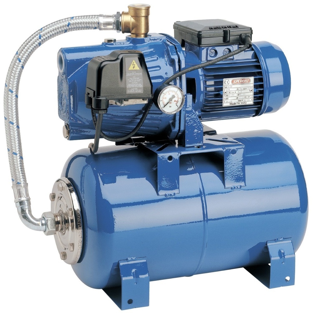 Speroni CAM 100/25 hydrofoorgroep, 230 V, 0,75 kW, 60 l/min, 46 m