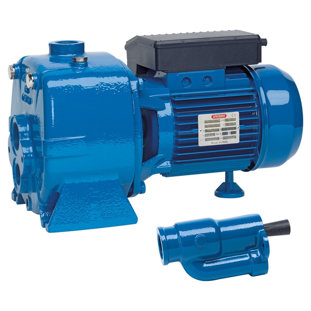 Speroni APM 150 diepzuigende jetpomp met ejector, 230 V, 1,1 kW, 20 l/min, 46 m
