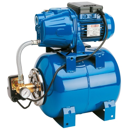 Speroni CAM 40/22 hydrofoorgroep, 230 V, 0,51 kW, 50 l/min, 38 m
