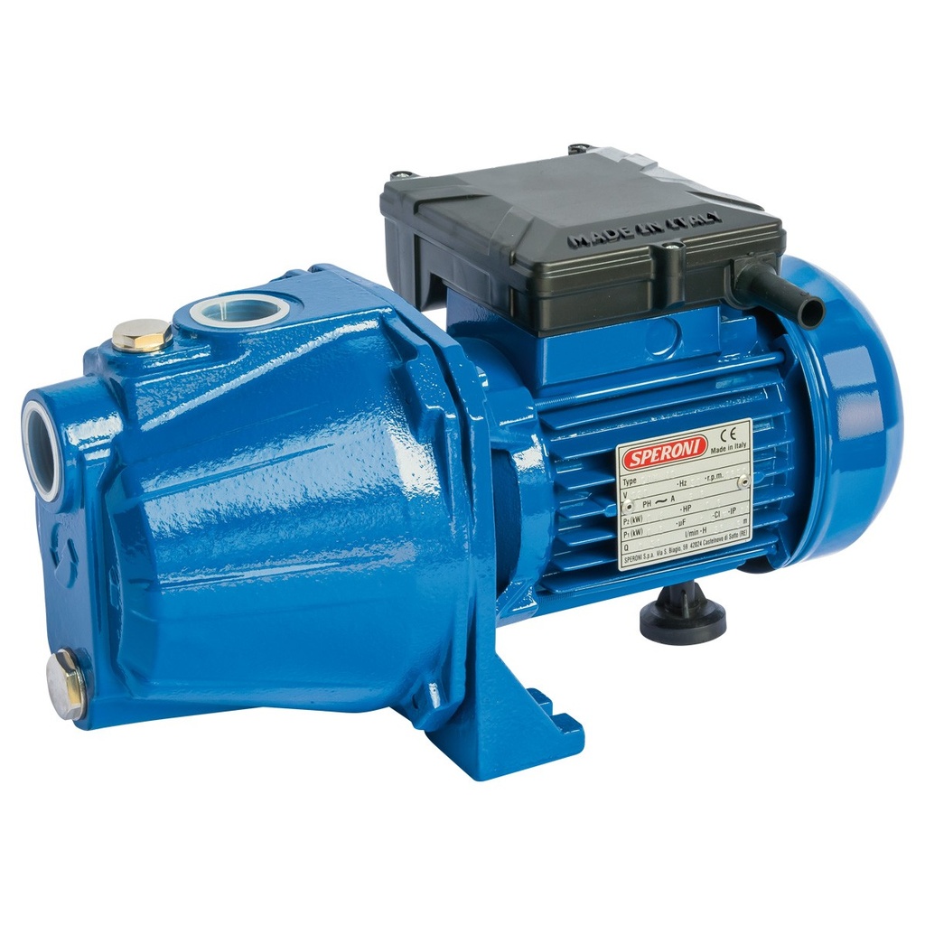 Speroni CA 66 zelfaanzuigende jetpomp, 230/400 V, 0,75 kW, 50 l/min, 46 m