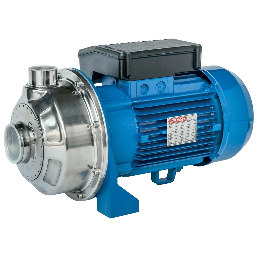Speroni CTX 330/1.5 RVS centrifugaalpomp, 230/400 V, 1,5 kW, 500 l/min, 20,9 m