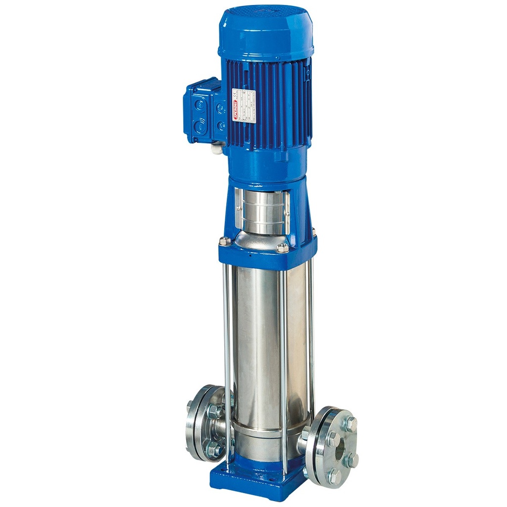 Speroni VS 4-4 verticale meertraps centrifugaalpomp, 230/400 V, 0,75 kW, 133 l/min, 38 m
