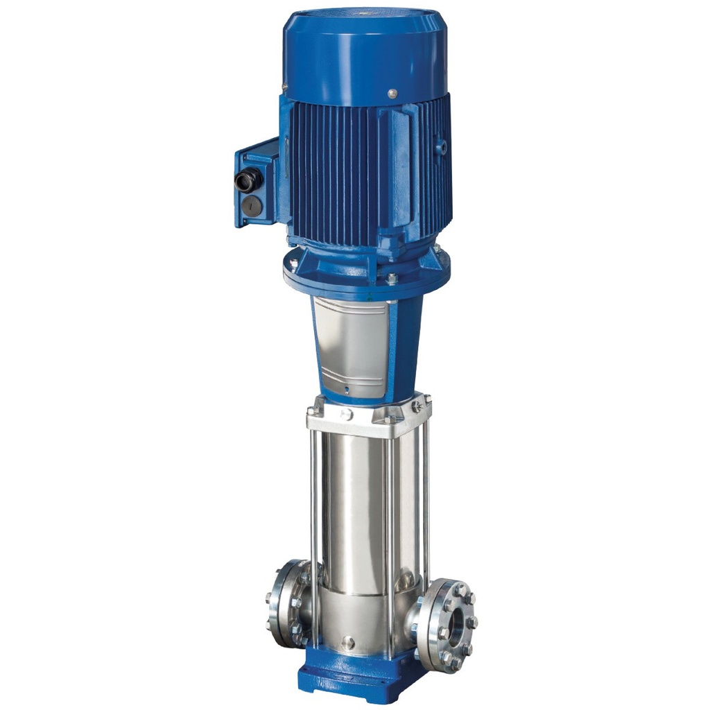 Speroni VS 65-4 verticale meertraps centrifugaalpomp, 400/690 V, 22 kW, 1.333 l/min, 107 m