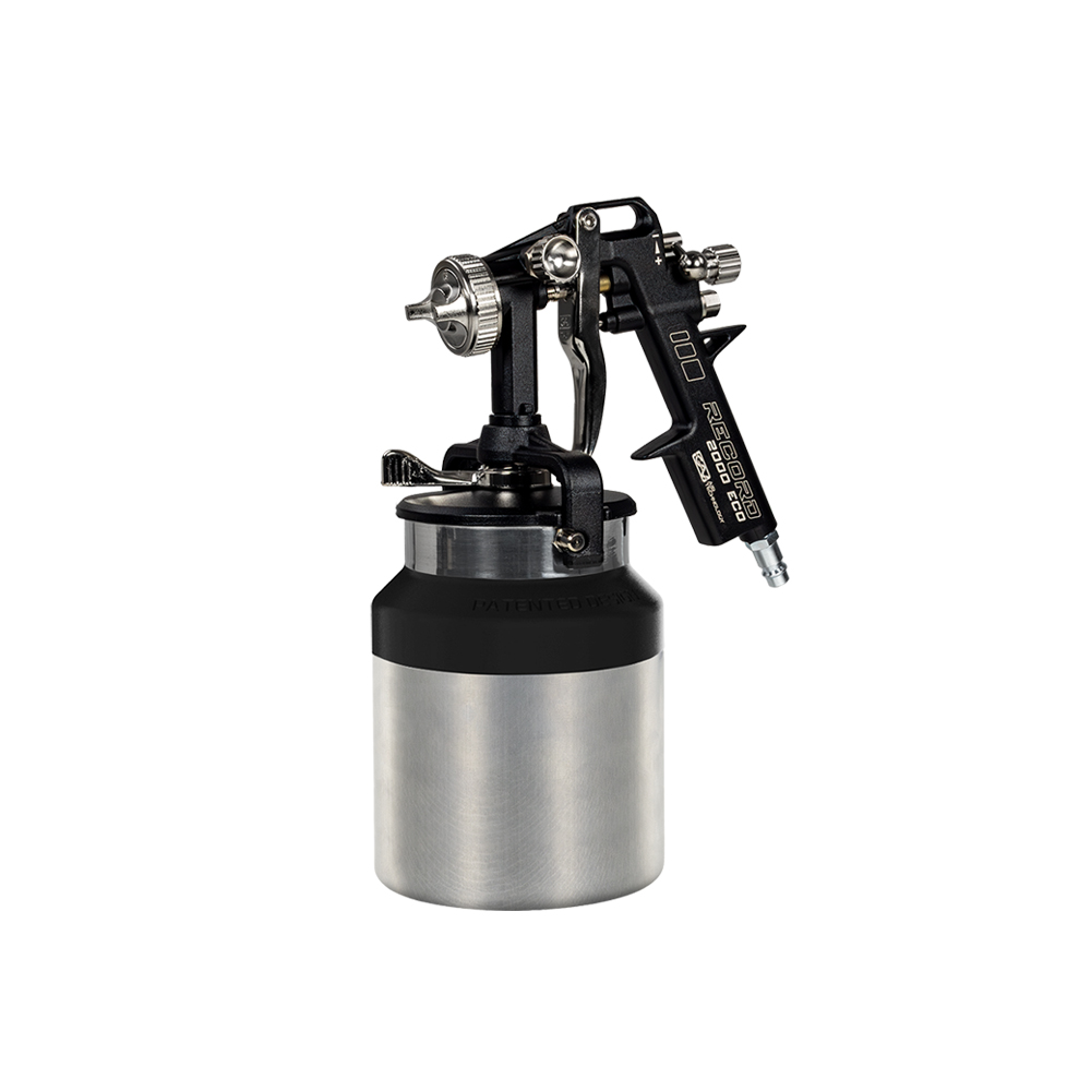 GAV verfspuitpistool Record 2000 Eco, onderbeker, nozzle 1,5 mm