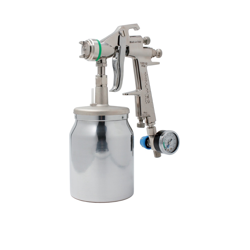 Asturomec verfspuitpistool 10010 HVLP, onderbeker 1000 ml, nozzle 1,9 mm