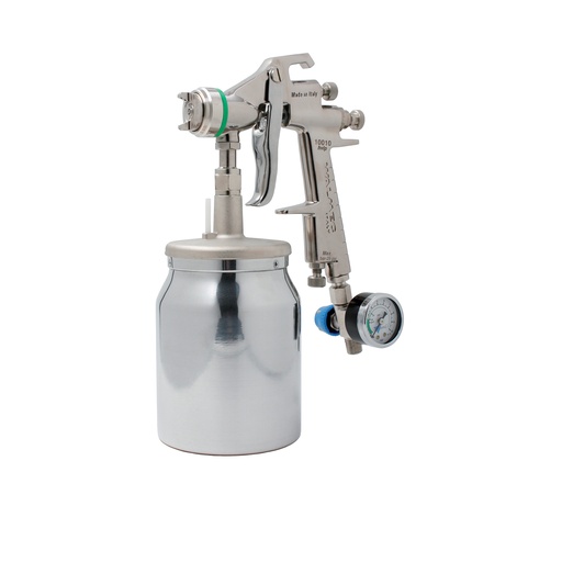 Asturomec verfspuitpistool 10010 HVLP, onderbeker 1000 ml, nozzle 1,9 mm