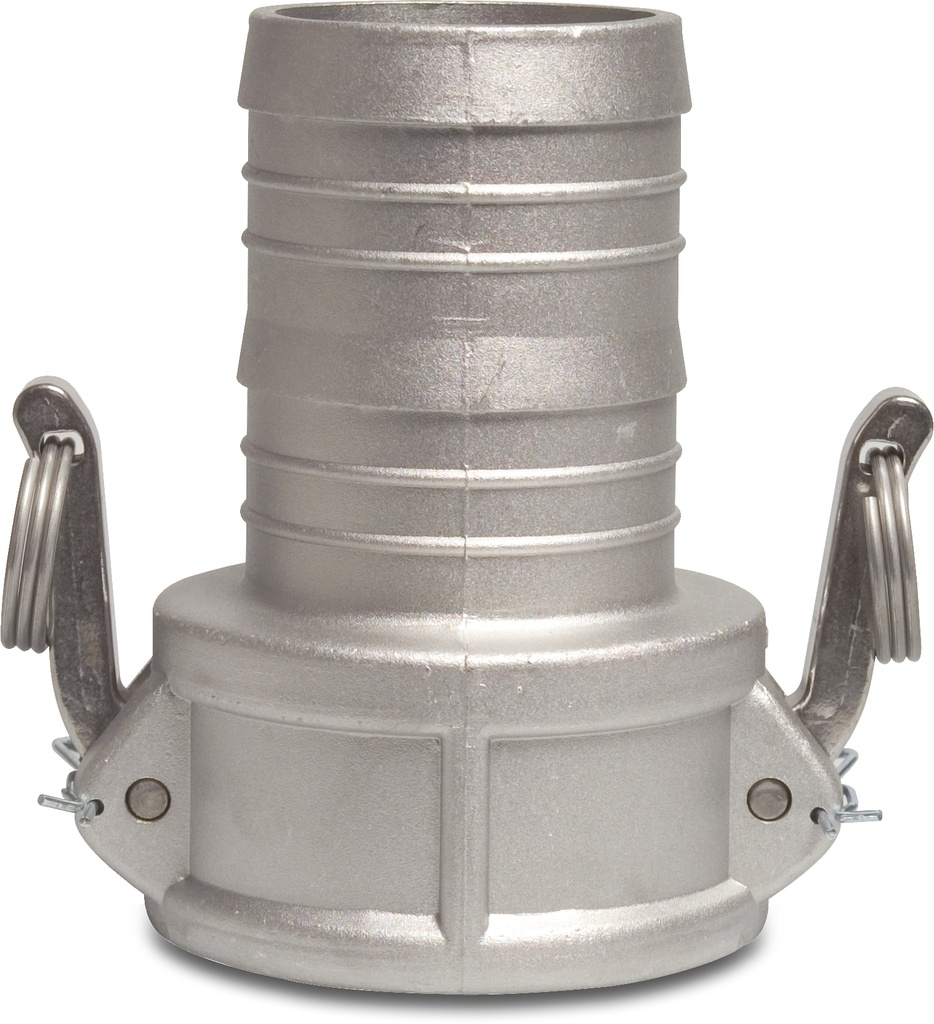 Camlock-snelkoppeling 2" met slangpilaar