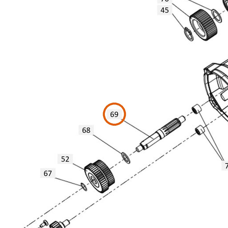 Collomix tandas z10 17 mm voor LevMix
