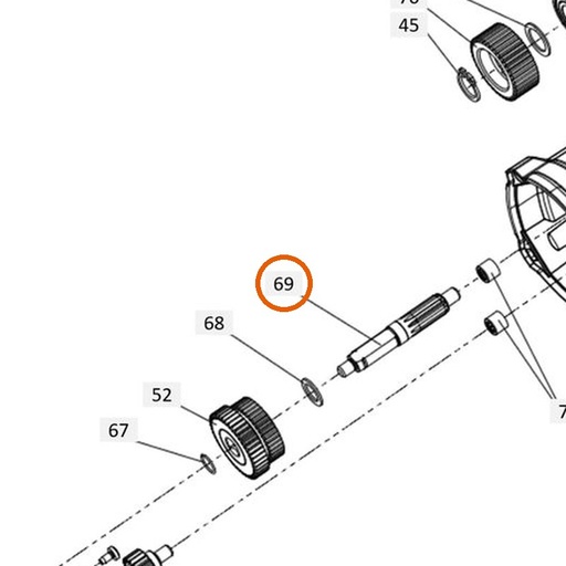 Collomix tandas z10 17 mm voor LevMix