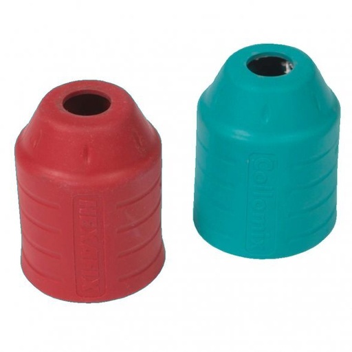 [49534-000] Collomix Set Beschermhulzen rood / turquoise voor Xo-duo