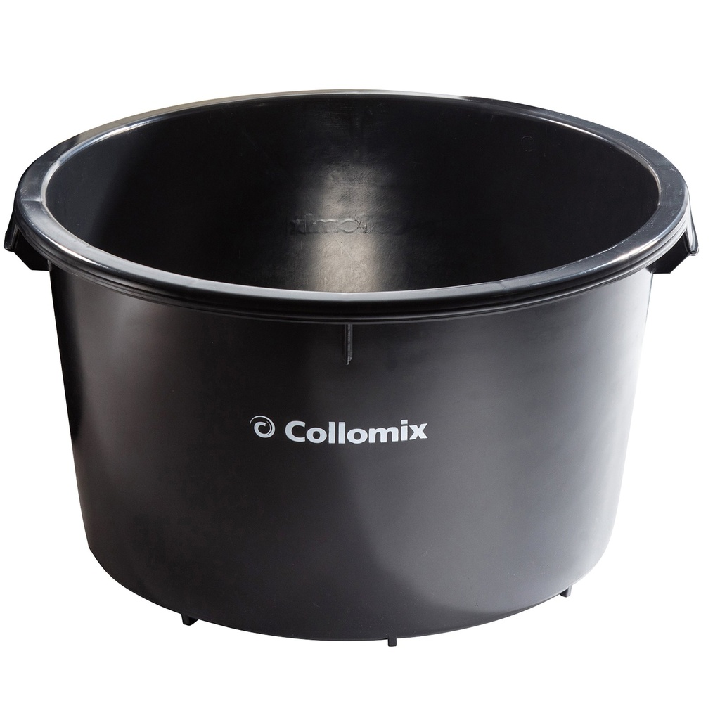 Collomix Speciale mortelemmer, 65 liter, voor AOX-S, POX-S, XM2-650, zwart, niet-scheurende grepen