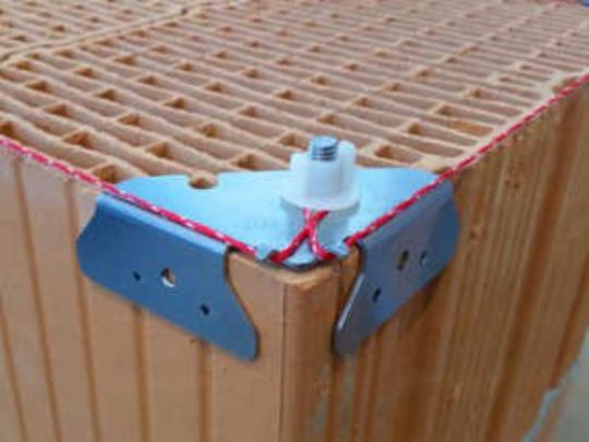 Collomix metselkoordspanners rvs, 1 paar