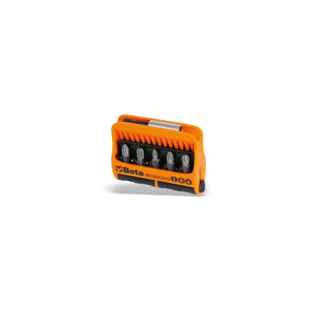 Beta | 861MIX/A10 | 10-delige bitset met magnetische bithouder, in box van zakformaat | 008610800