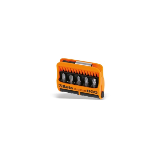 Beta | 861MIX/A10 | 10-delige bitset met magnetische bithouder, in box van zakformaat | 008610800
