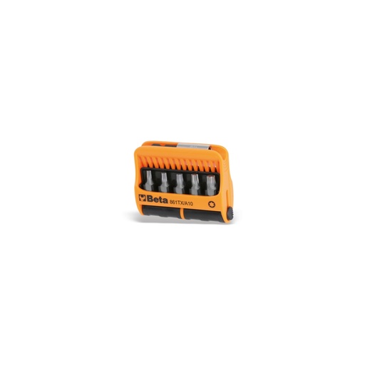 Beta | 861TX/A10 | 10-delige bitset met magnetische bithouder, in box van zakformaat | 008610870