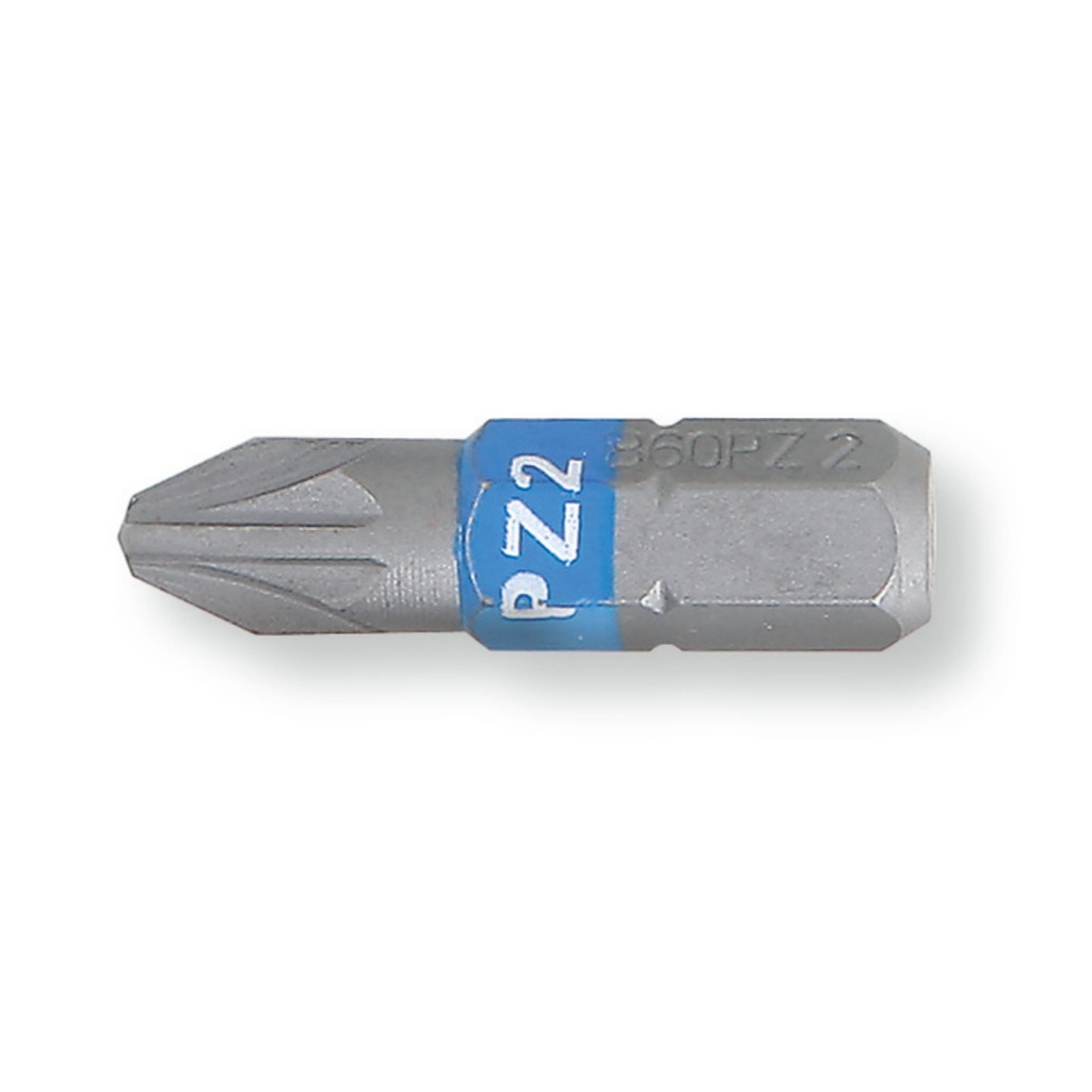 Beta | 860PZ | Bits voor Pozidriv-Supadriv kruiskopschroeven, gekleurd
