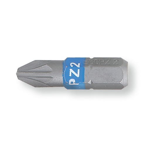 Beta | 860PZ | Bits voor Pozidriv-Supadriv kruiskopschroeven, gekleurd