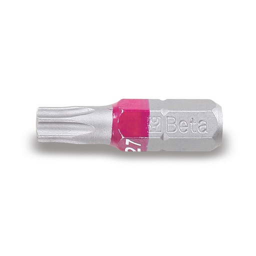 Beta | 860RTX | Bits voor schroeven met Tamper Resistant Torx profiel, gekleurd