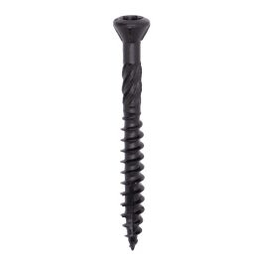 Woodies Ultimate potdekselschroef Ø5,0 mm Torx TX25 RVS 410 zwart (Blackline)