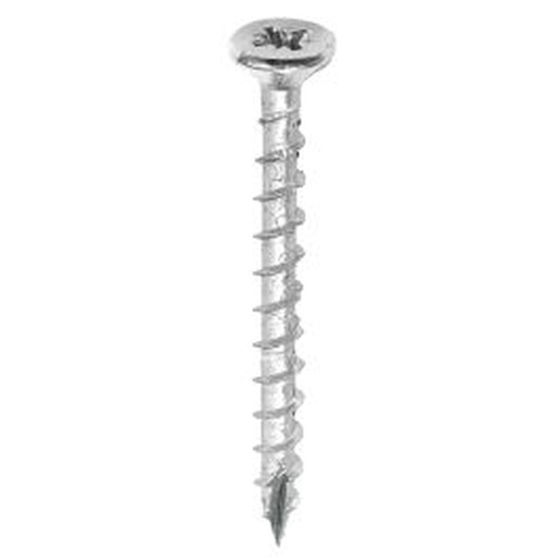 [62135201] Woodies Ultimate houtschroef Ø3,5 mm platverzonken Pozidriv PZ2 verzinkt (16 mm)
