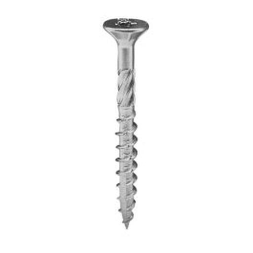 [61850401] Woodies Ultimate houtschroef Ø5,0 mm platverzonken Torx TX20 RVS A2 (50 mm)