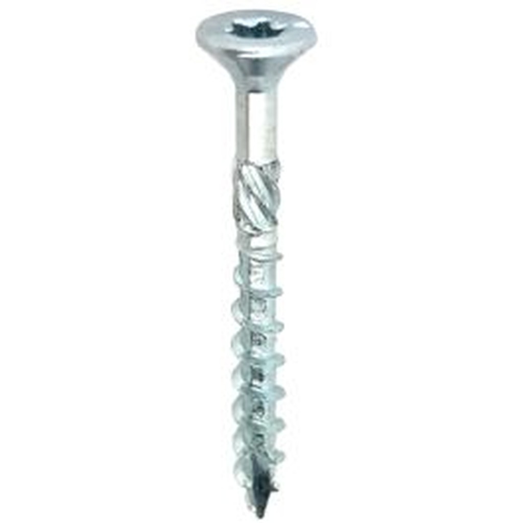 Woodies Ultimate houtschroef Ø8,0 mm platverzonken Torx TX40 verzinkt