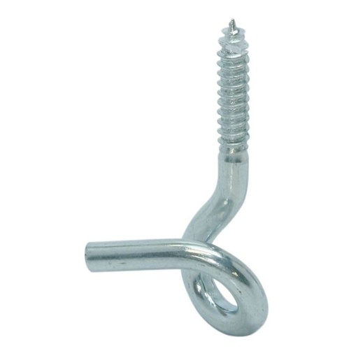 [QI110881001] Steelies krulhaak Ø8,85 mm verzinkt (100 mm)