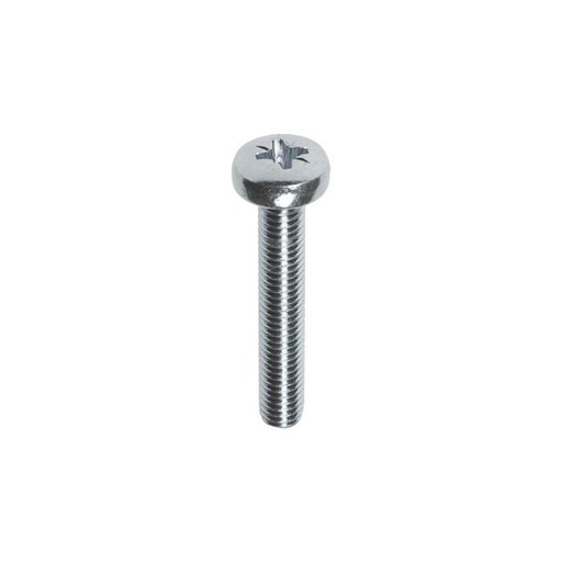 [45700500081] Steelies metaalschroef M5 cilinderkop Pozidriv RVS A4 (DIN 7985Z) (8 mm)