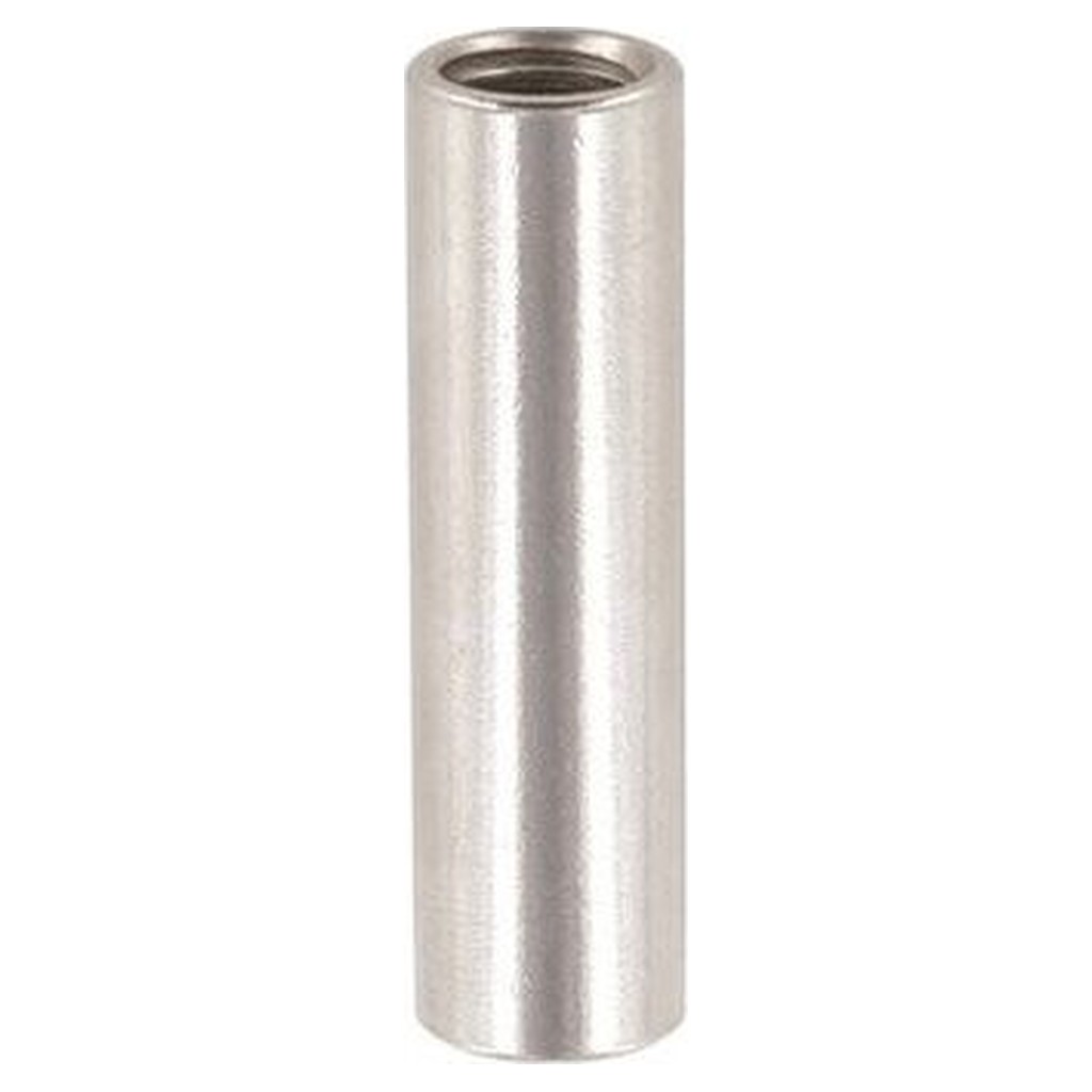 Steelies ronde koppelmoer M20 x 50 mm (Ø28 mm) RVS A4