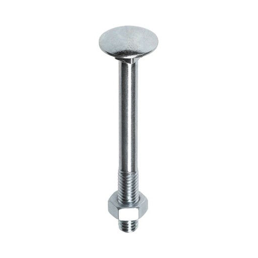 [80210800161] Steelies slotbout M8 verzinkt (DIN 603) (16 mm)