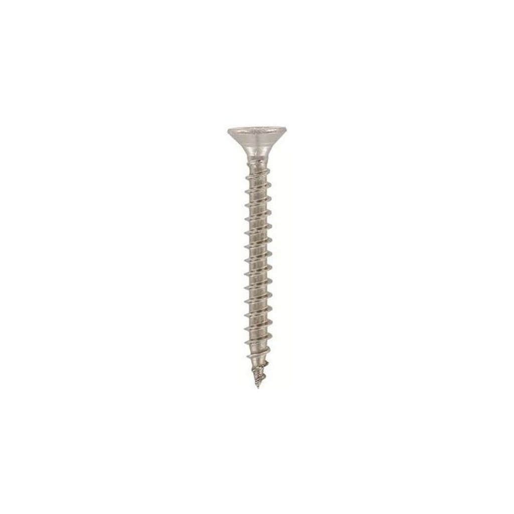 Steelies plaatschroef Ø3,5 mm platverzonken Pozidriv RVS A2