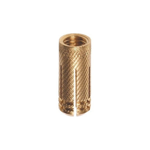 [K1901000261] Steelies spreidplug Ø12,0 mm messing (26 mm)