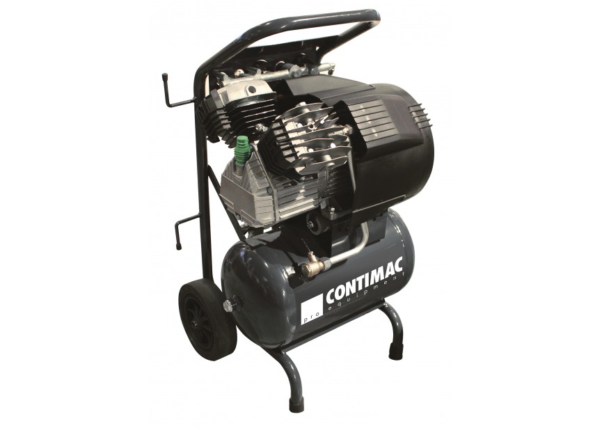Contimac CM 380 Zuigercompressor | 20/50 L 10 bar - elektrisch of benzine