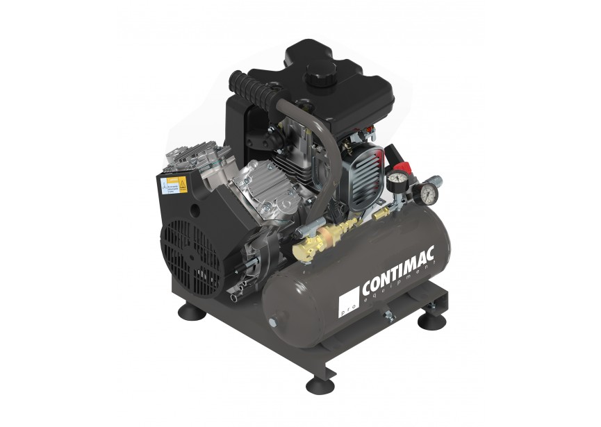 Contimac CM 380 Zuigercompressor | 20/50 L 10 bar - elektrisch of benzine