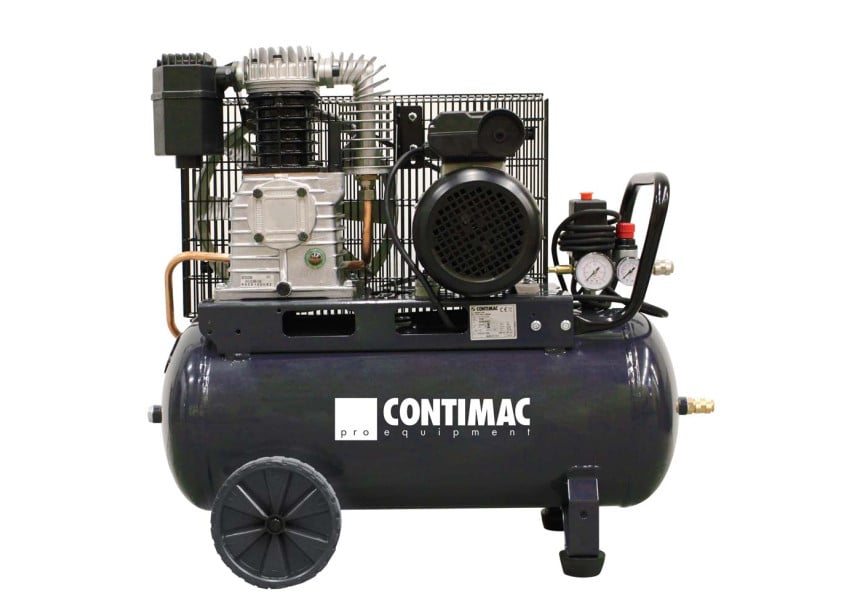 Contimac CM 455 Zuigercompressor oliegesmeerd | 50 of 100 L 10 bar
